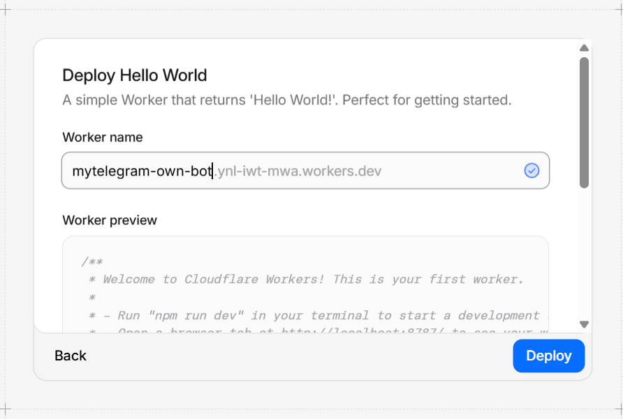 Cloudflare Workers Step 3